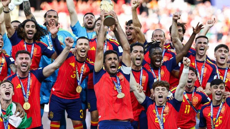 Cada jugador de España recibirá RD$58 millones por conquistar el Mundial 2026 - Diario Libre