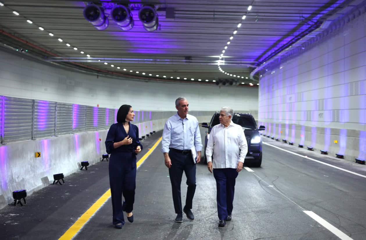 El post de Abinader luego de haber inaugurado el túnel Plaza de la Bandera - Diario Libre